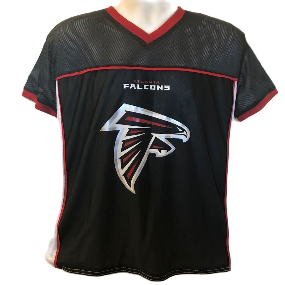 NFL Atlanta Falcons Flag Football Reversible Jersey Medium Sports Memorabilia